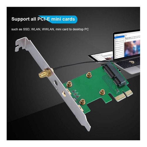 Tarjeta Adaptadora Mini Pci E A Pci E, Mini Pci E A Pci