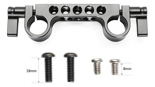 Bloque de varillas Smallrig 2061 Railblock superligero 2 Un 15 mm