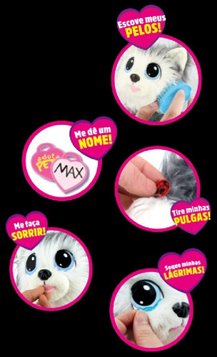 Imagem 5 de 9 de Pelucia Unicórnio Adota Pets Bichinho - Multikids Br1065