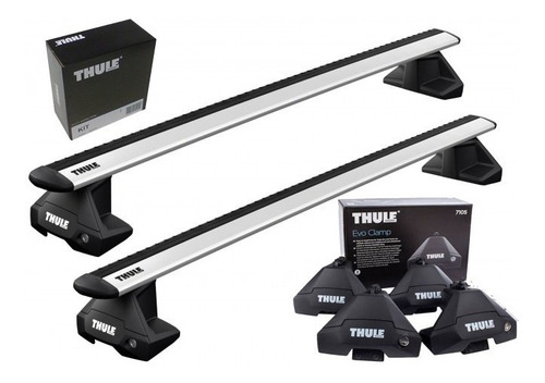 Barras Thule Wingbar Evo P/ Seat Leon / Ibiza St (riel Peg)