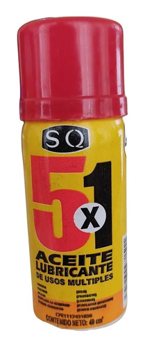 5x1 Aceite Lubricante De Usos Múltiples Sq, Spray 40cm