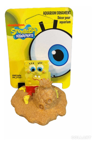 Adorno Bob Esponja Para Acuario.