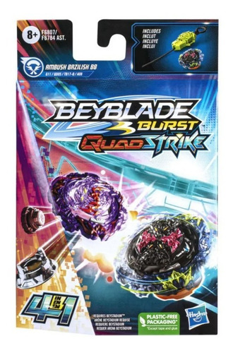 Beyblade Burst Quadstrike Ambush Bazilisk B8 / Diverti