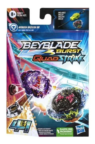 Beyblade Burst Quadstrike Ambush Bazilisk B8 / Diverti