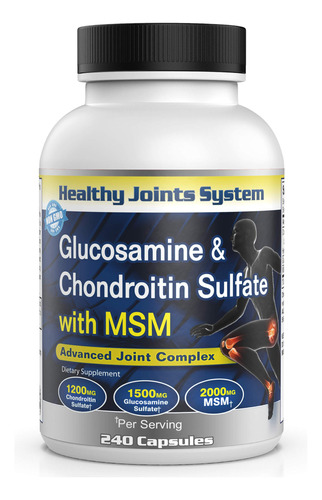 Healthy Joints System Suplemento De Glucosamina Condroitina