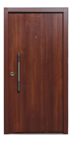 Puerta Chapa Foliada En Pvc Linea Premium Simil Madera M881