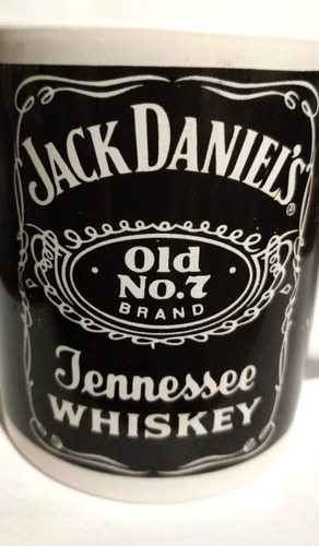 Taza Jack Daniels Old No 7 Tennessee Whiskey Souvenir 2001