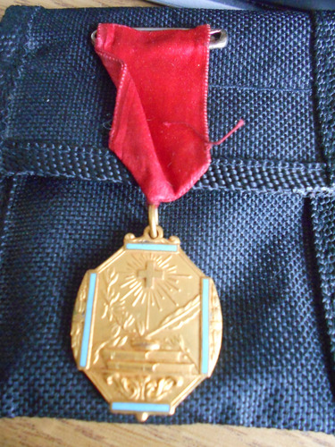 Medalla Colegio Manuel Belgrano  Bodas De Plata 1916 - 1941