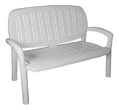 Sillon Caribe Doble Mascardi Color Blanco