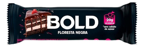 Barrinha Bold Bar 20g Proteína Floresta Negra - Unidade