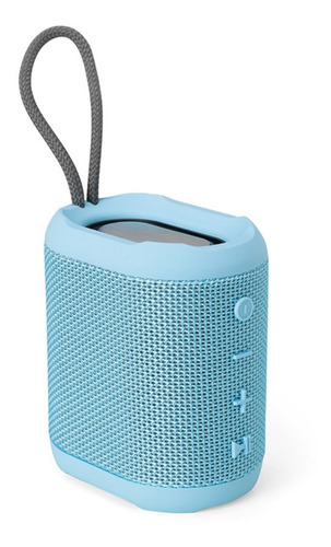 Caixa De Som Banheiro Prova Dágua Radio Fm Bluetooth Cores Cor Azul