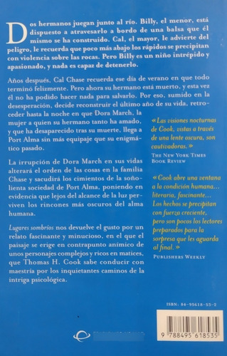 Lugares Sombríos Thomas H. Cook (Usado)