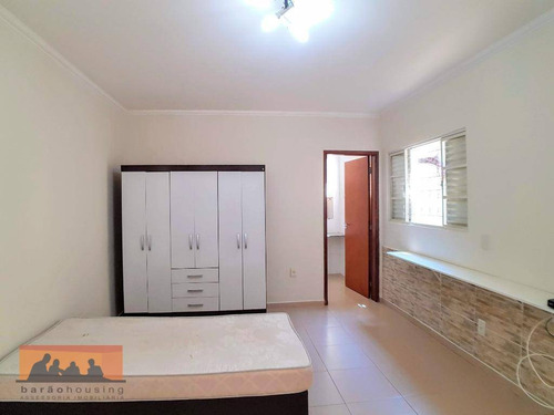 Kitnet Com 1 Dormitório Para Alugar, 25 M² Por R$ 1.200,00/mês - Cidade Universitária - Campinas/sp - Kn0827
