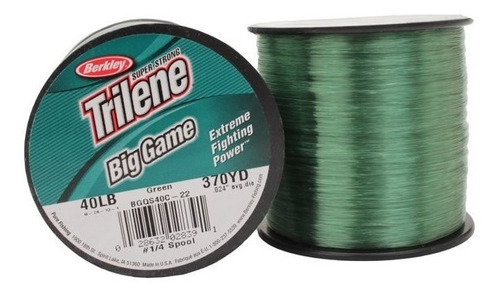 Sedal Linea Triline 40 Lb 338 Mts Big Game Caña Pesca Linea