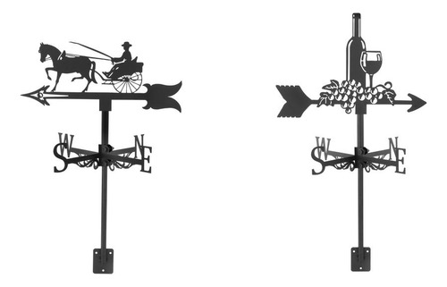 2 Veletas Para Jardín, Jardín, Granja, Jardín, Techo