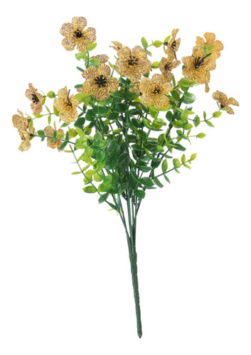 De Flores Artificiales La Vegetación Eucalipto Hojas Planta