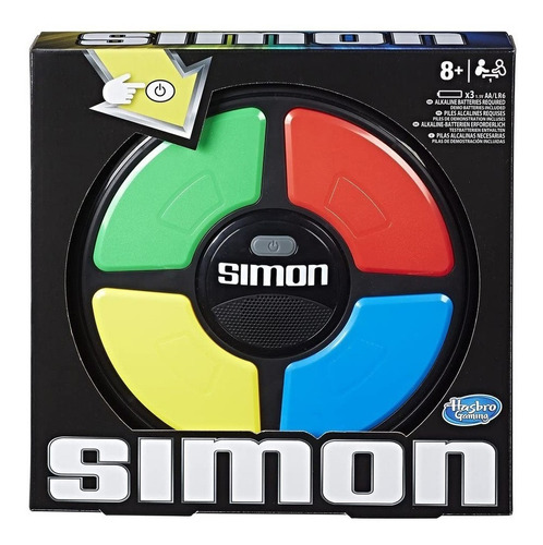 Juego De Memoria Hasbro Simon Clásico +8 Febo