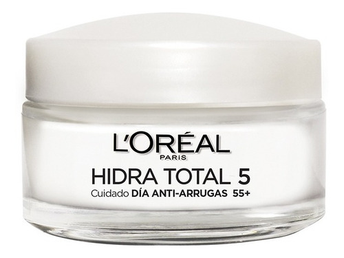 Crema Facial Antiarrugas +55 Loréal Paris Hidra-total X 50ml Tipo de piel Todo tipo de piel