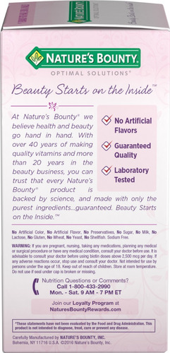 Imagen 3 de 4 de Vitaminas Para Cabello, Piel Y Unas (hair, Skin & Nails)
