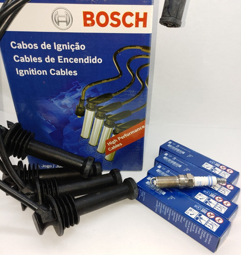 Kit Cables + Bujias Bosch New Ka 1.5 I S Se Sel 105cv 16/...