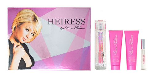 Estuche Heiress Dama 4 Piezas Original Envio Gratis