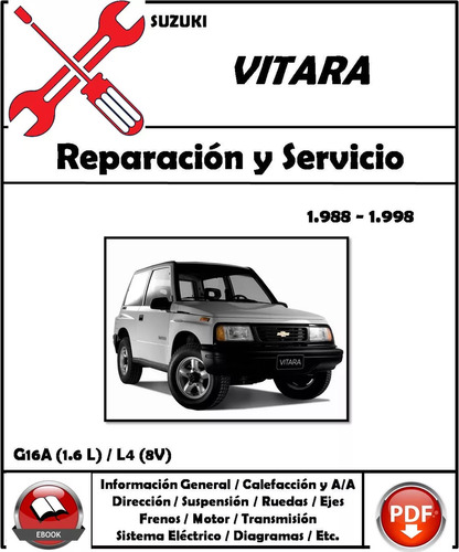 Diagrama Electrico Chevrolet Suzuki Vitara 1988-1998