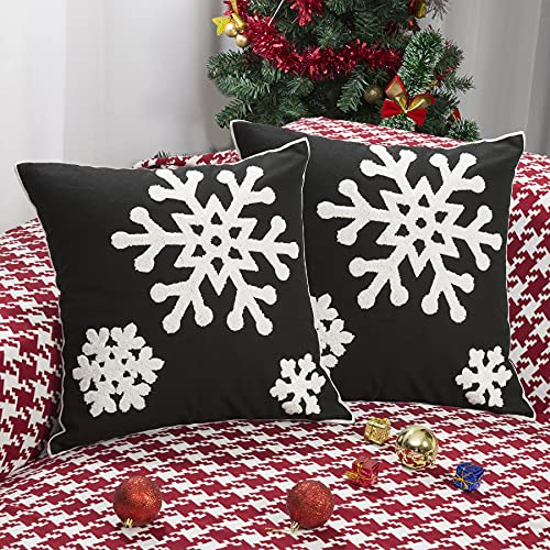 Fundas De Almohada De Navidad De 18x18, Conjunto De 2, ...