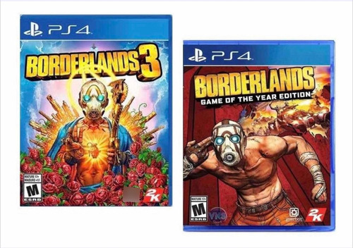 Borderlands 3 + Borderlands Game Edition Ps4 Nuevo Sellado*