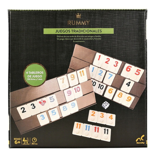 Juego De Mesa Habilidad Numérica Y Estrategia Original 2-4 J