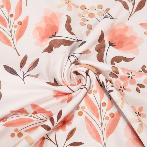 Mantas De Recepción Para Bebés Con Estampado Floral De 4 Pie
