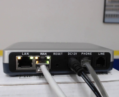 Imagen 4 de 8 de Adaptador Ata Grandstream Ht503 2 Puertos Fxs/fxo Router