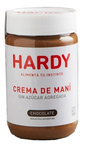 Hardy Crema De Maní 100% Natural Sin Azucar Agregada