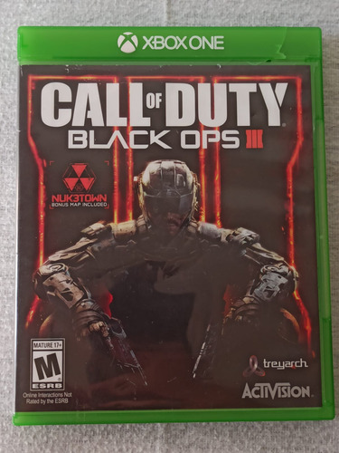 Call Of Duty Black Ops Iii Xbox One Original Usado