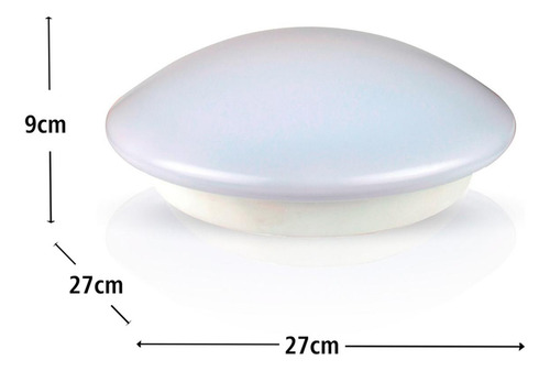 Luminaria Led Tipo Plafón 15 W Brillante Lampara