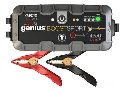 Partidor Bateria Autos Noco® Genius Boost Gb20 12v 400a