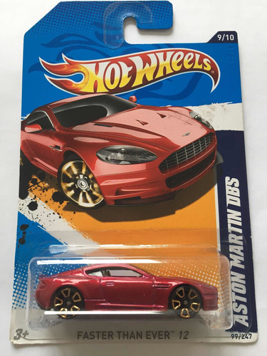 Aston Martin Dbs Hot Wheels Mattel Faster Than Ever 2012