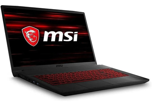 Notebook Gamer Msi Gf75 Thin 10scsr I7 10750h 16g/512ssd Color Negro