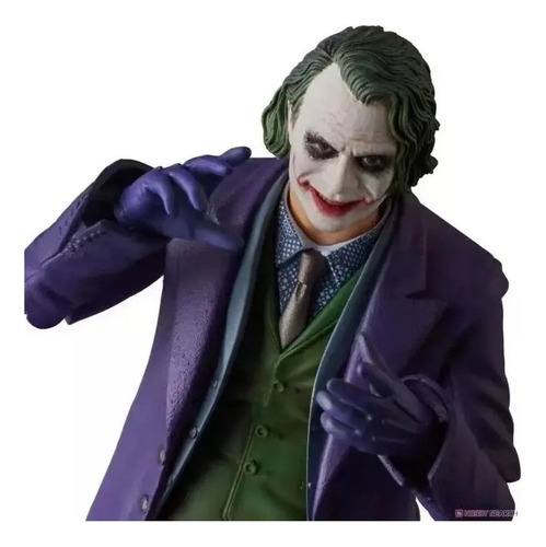 J Brinquedo De Boneco De Ação Articulado Mafex 051 Joker In1