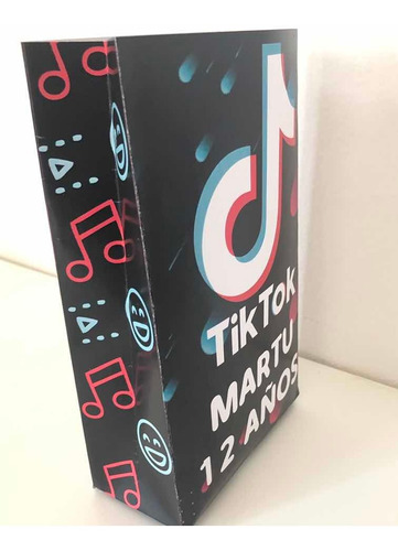 Cotillón Infantil Tik Tok Personalizado X 10