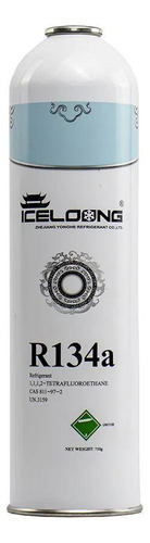 Cilindro Gás Refrigerante R134a 134a 750g Iceloong