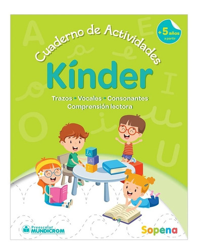 Cuaderno Para Aprender A Leer Y Escribir Pre Escolar. Sopena