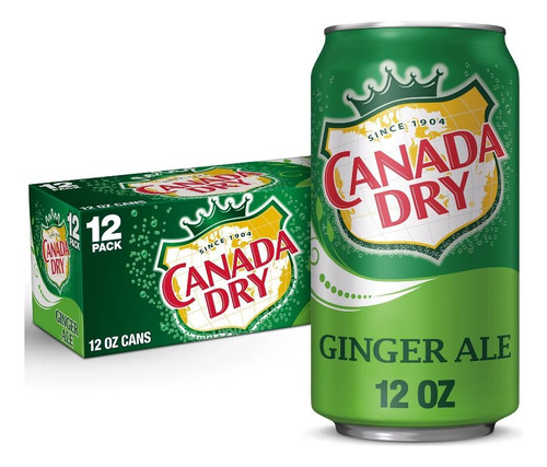 Refresco Canada Dry Ginger Ale -2 Latas/12oz