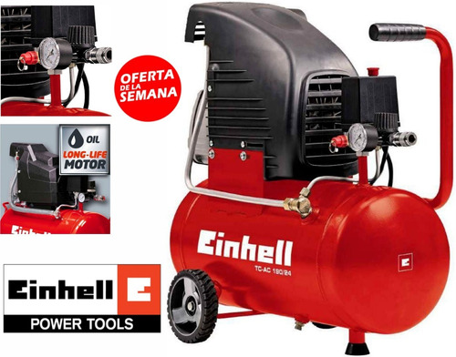 Compresor Aire Einhell 24 Lts, 2 Hp, 120 Psi  Ideal Pintura