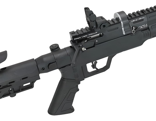 Carabina Pressão Pcp Tacto S 5.5 Tag+ Reddot+ Bomba+ Chumbo