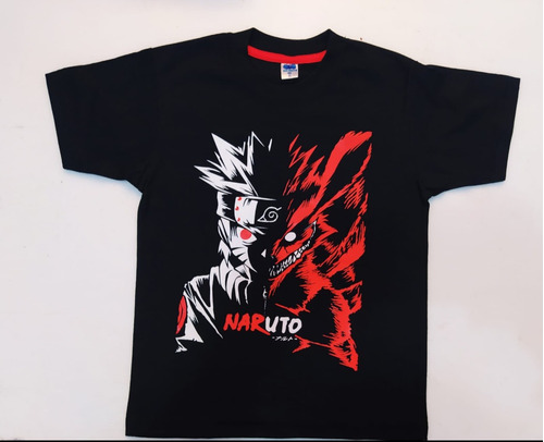 Remera Naruto Talle 12 Excelente Calidad Y Estampa 