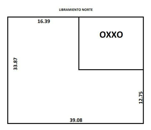 Se Renta Terreno En Libramiento Norte Poniente Junto A Oxxo.