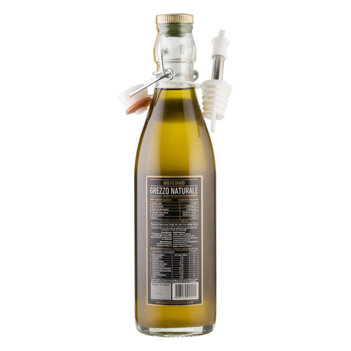 Imagem 2 de 2 de Azeite de Oliva Extra Virgem Grezzo Naturale Italiano Paganini Vidro 500ml