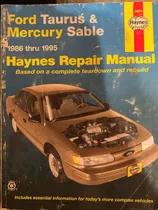Comprar Manual De Reparacion Ford Taurus Mercury Sable Made In Usa