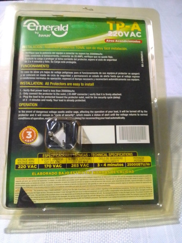 Protector De Equipos Electronicos A/a 220v