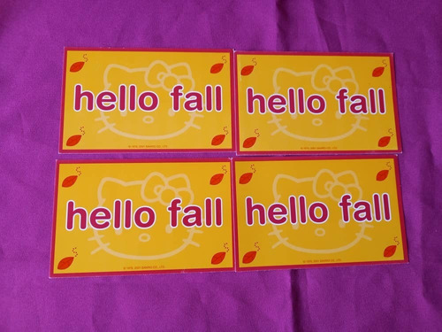 Sanrio - Hello Fall - Carton Decorativo (4)